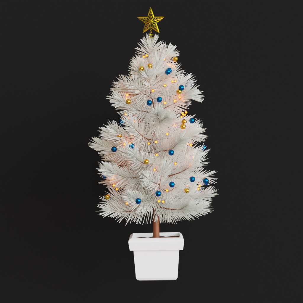 【Blender】 クリスマスアセット Christmas Assets