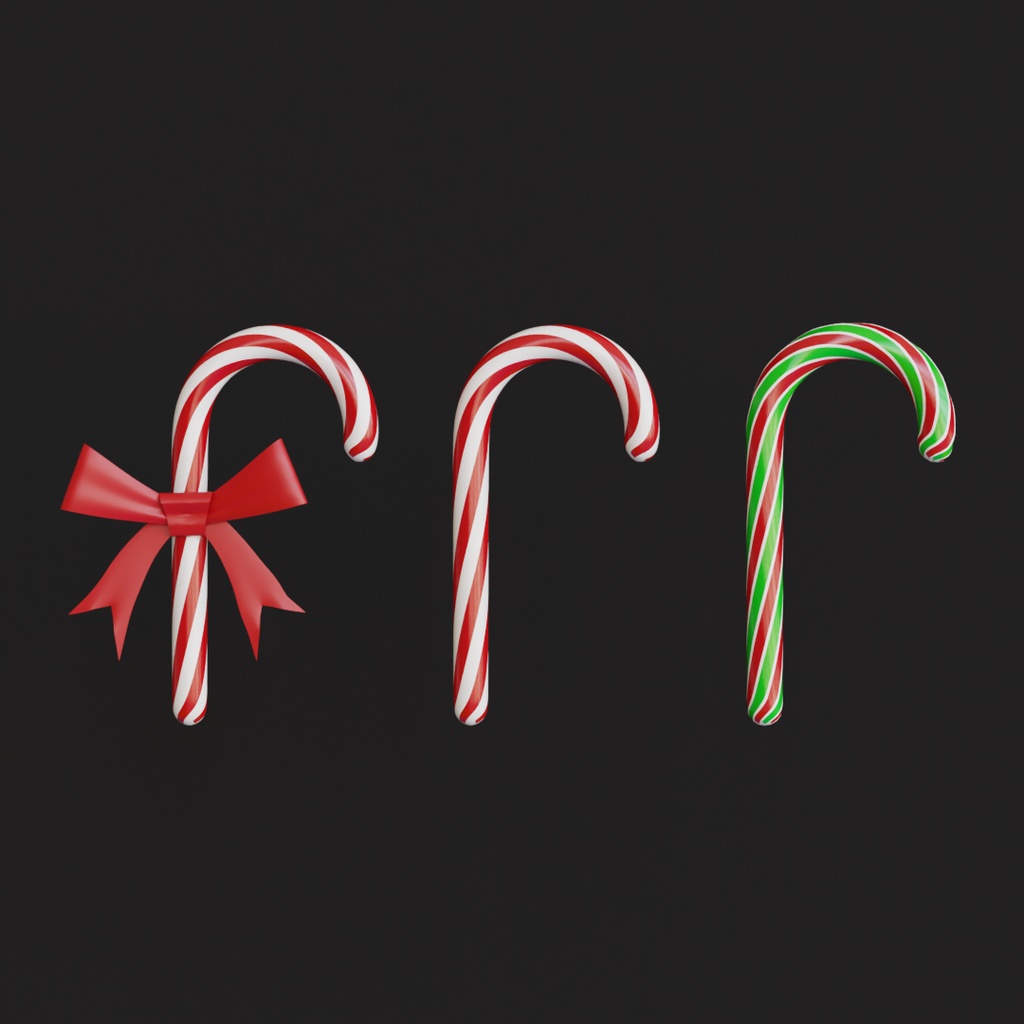 【Blender】 クリスマスアセット Christmas Assets