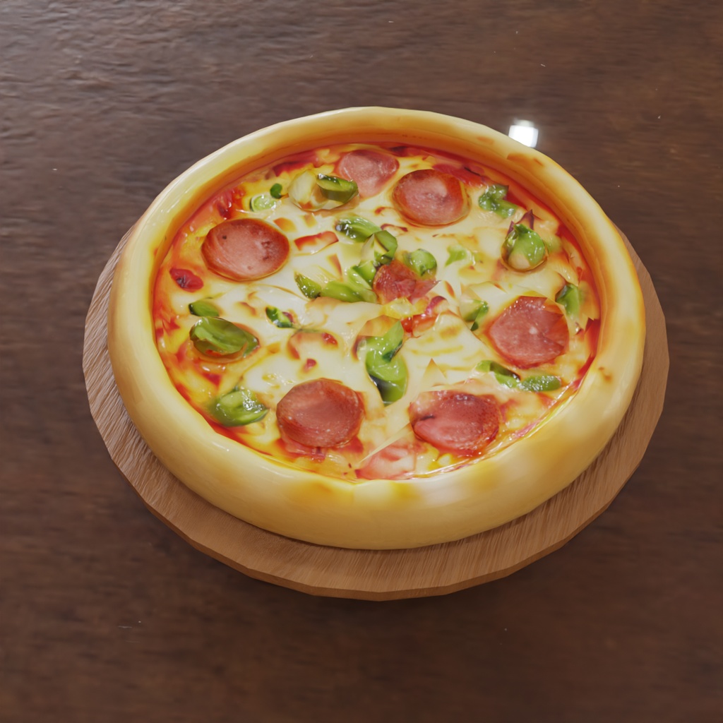 【Blender】 クリスマスの食べ物セット Christmas Food Set