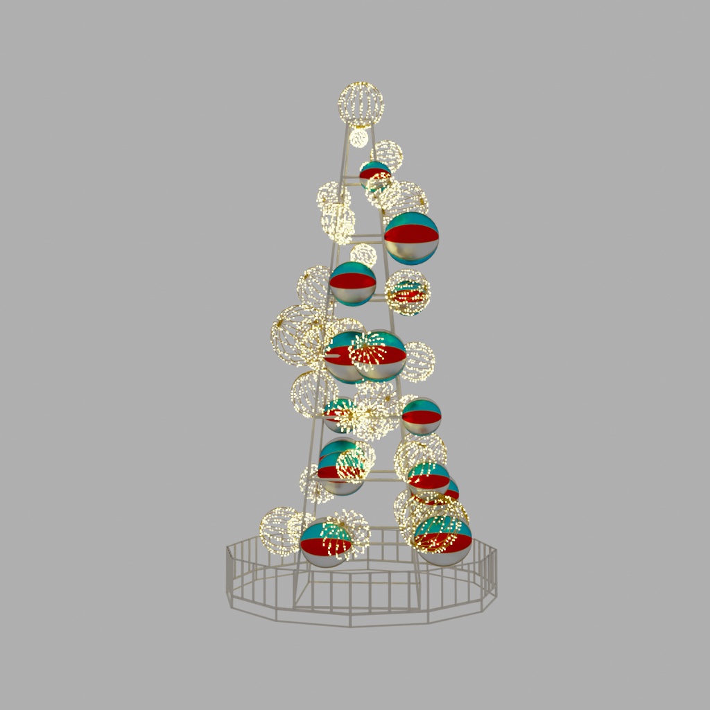 【Blender】 メリディアのイルミネーション Meridia Illumination