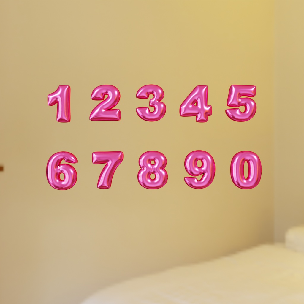 【Blender】 バルーン、風船のアセット Balloon asset