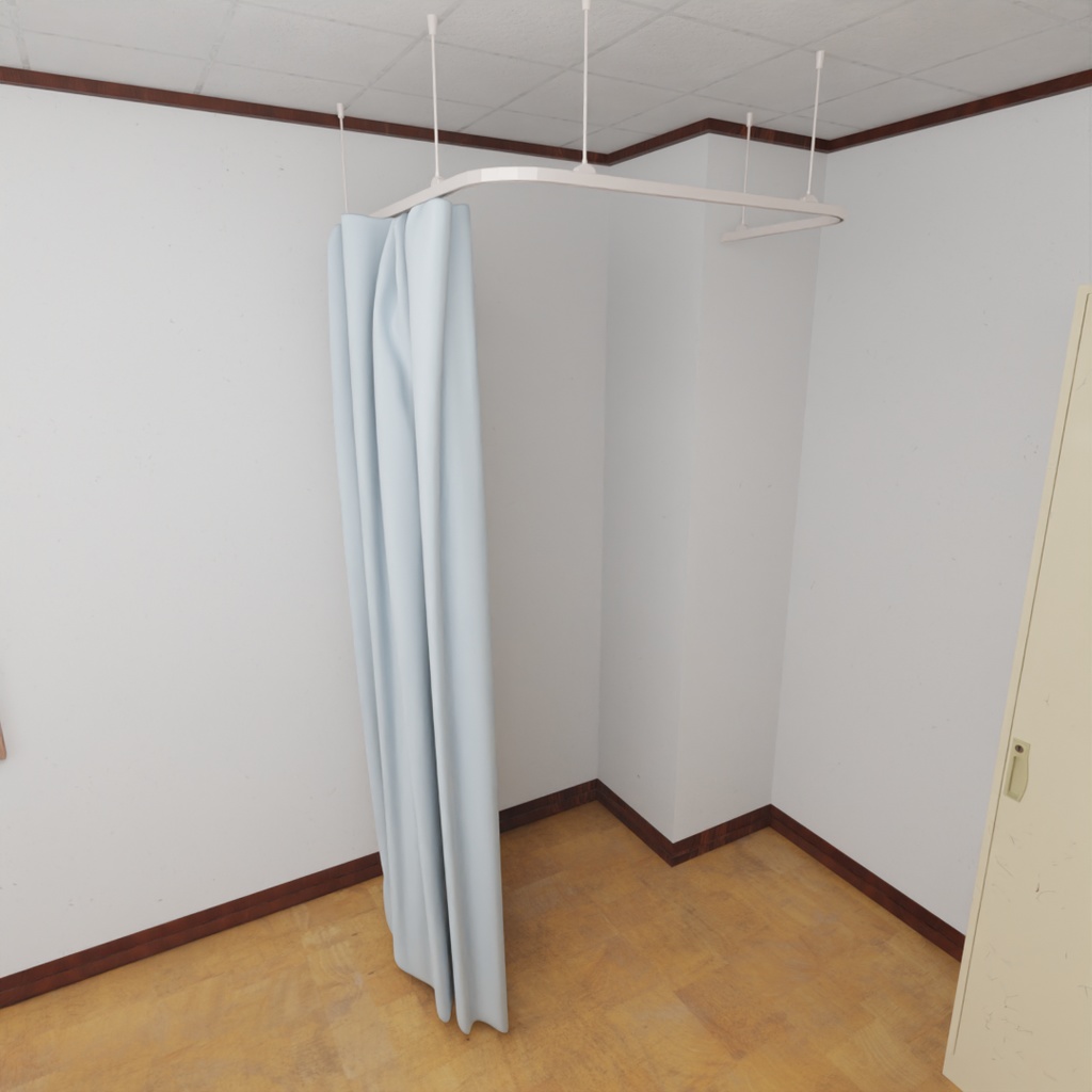 【Blender】 オフィスの休憩室 Office break room