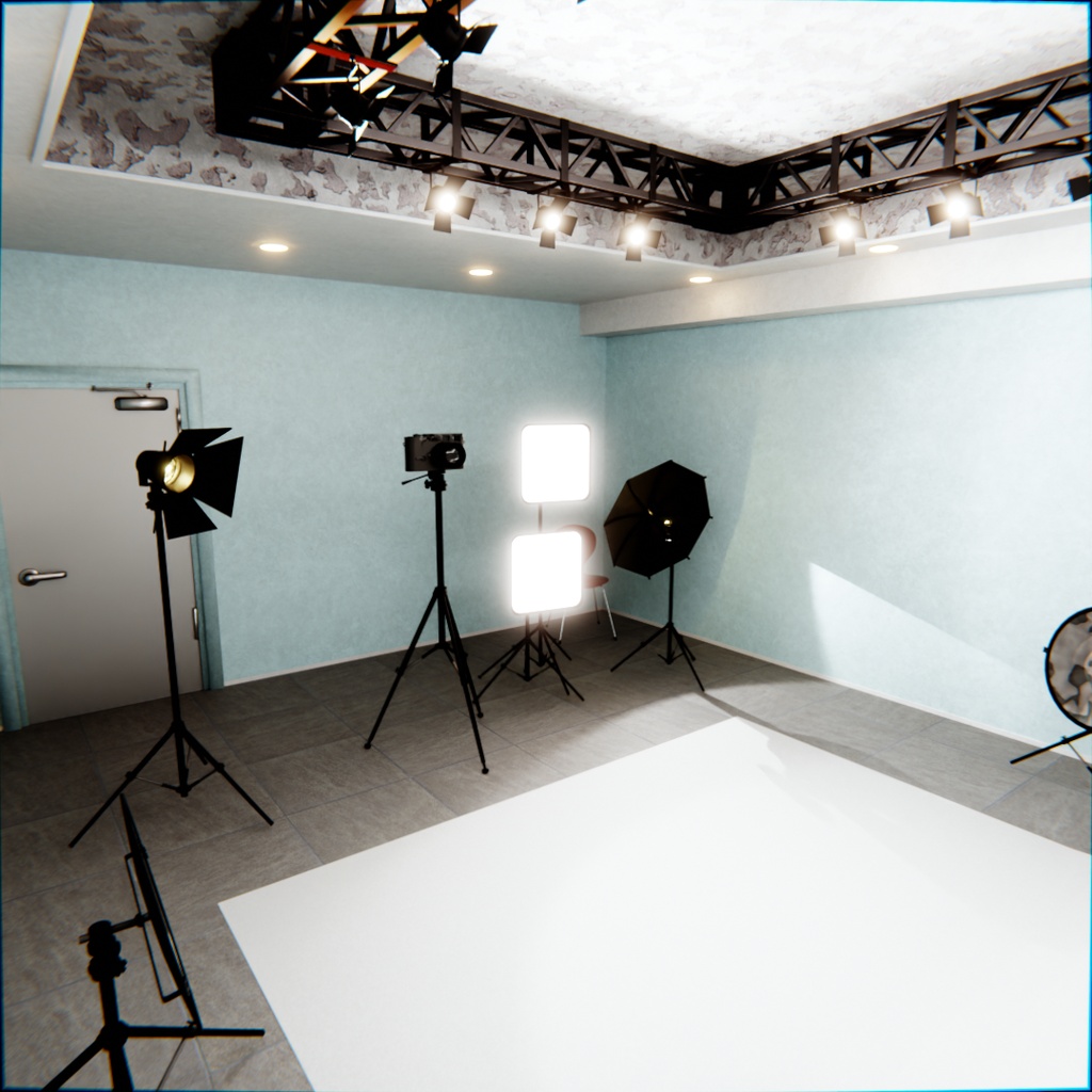 【Blender】 撮影ルーム - Photo Studio