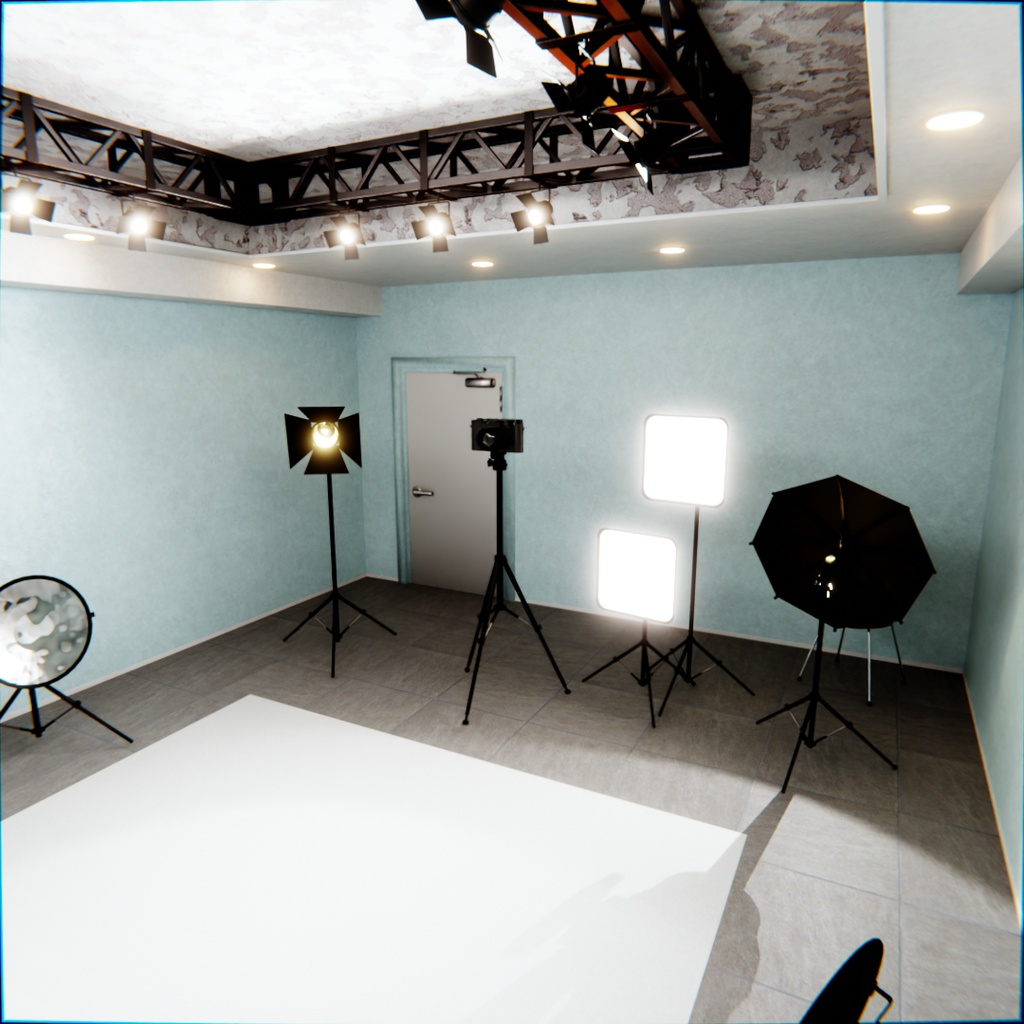 【Blender】 撮影ルーム - Photo Studio