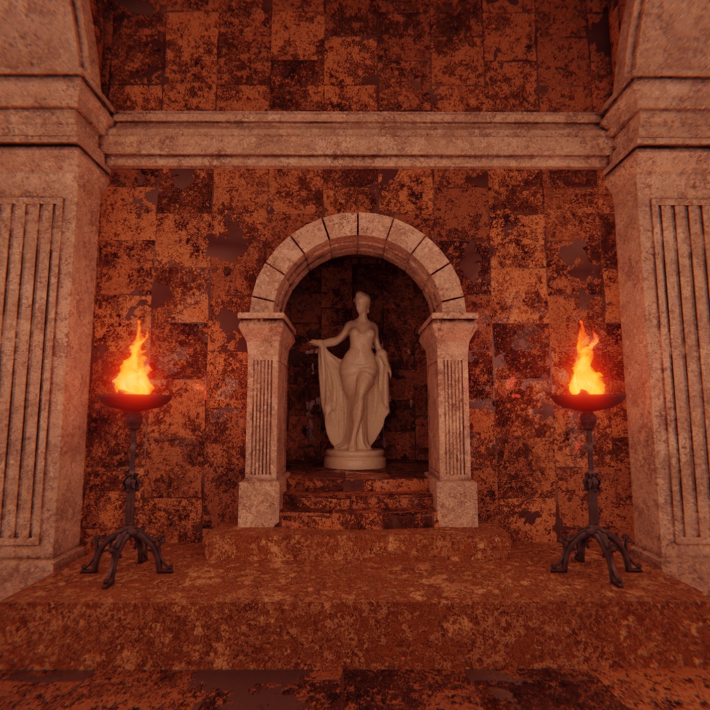 【Blender】 古代ローマ大浴場 - Ancient Roman Thermae