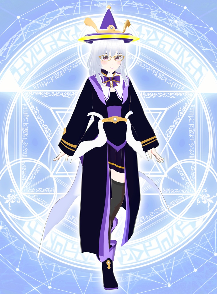 【VRoid衣装&アバター】ファンシー魔法少女