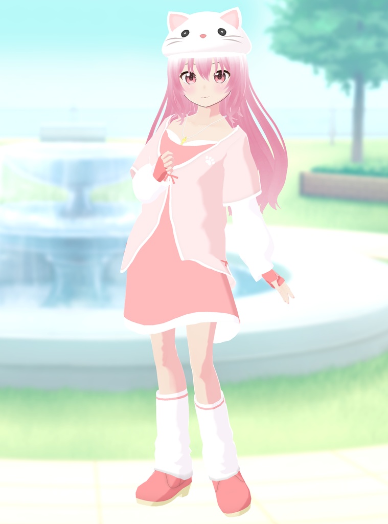 【VRoid衣装】ねこぼうし