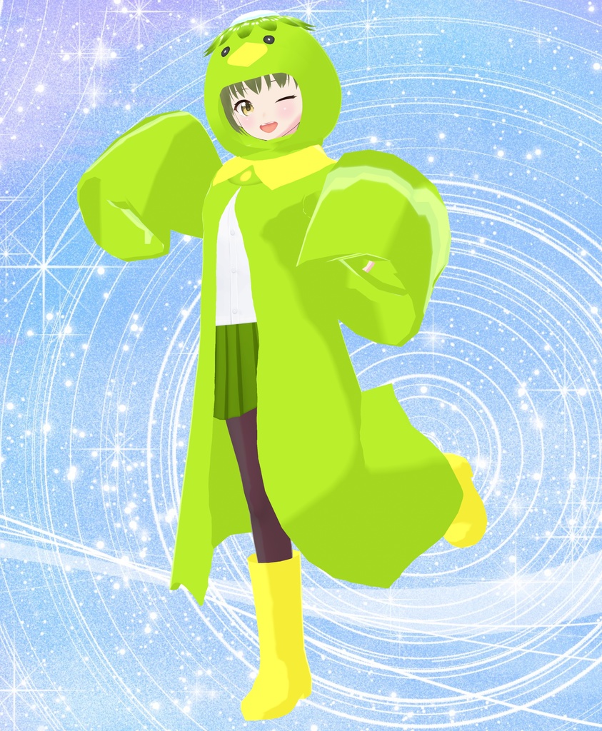 【VRoid衣装&アバター】かっぱのカッパ