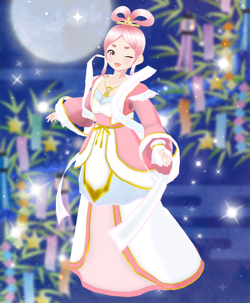 【VRoid衣装&アバター】天女ちゃん