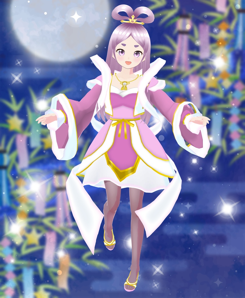 【VRoid衣装&アバター】天女ちゃん2