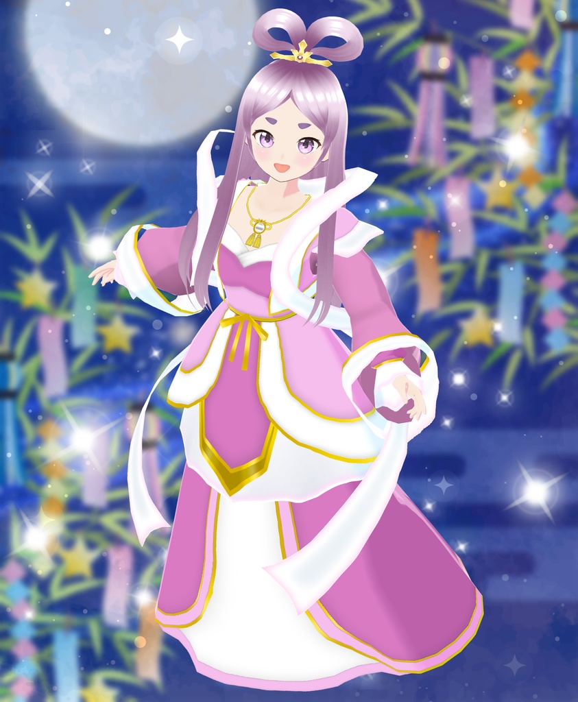 【VRoid衣装&アバター】天女ちゃん2