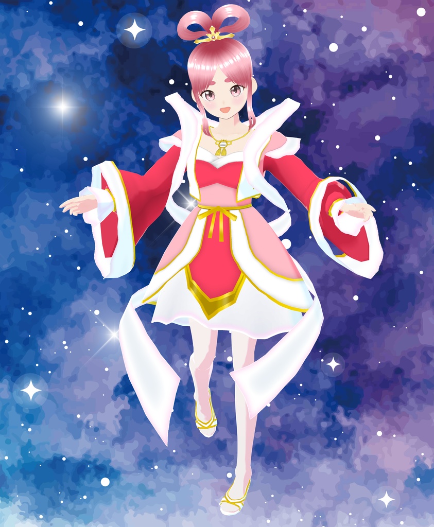 【VRoid衣装&アバター】天女ちゃん4