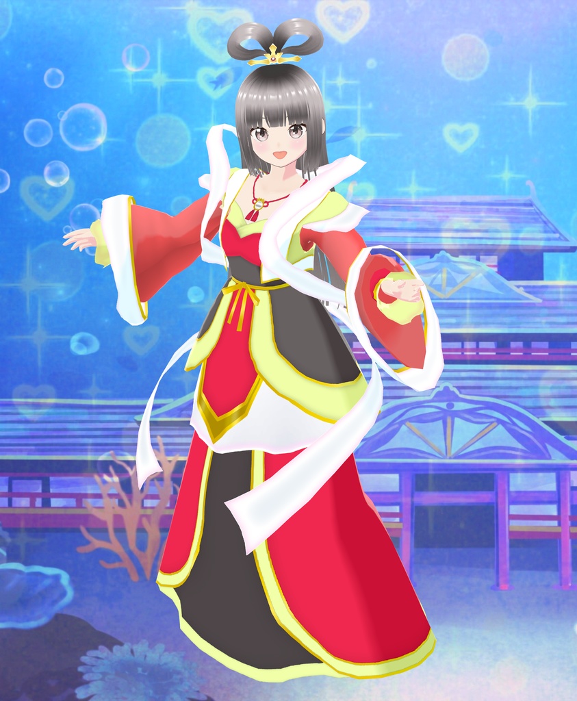 【VRoid衣装&アバター】天女ちゃん5