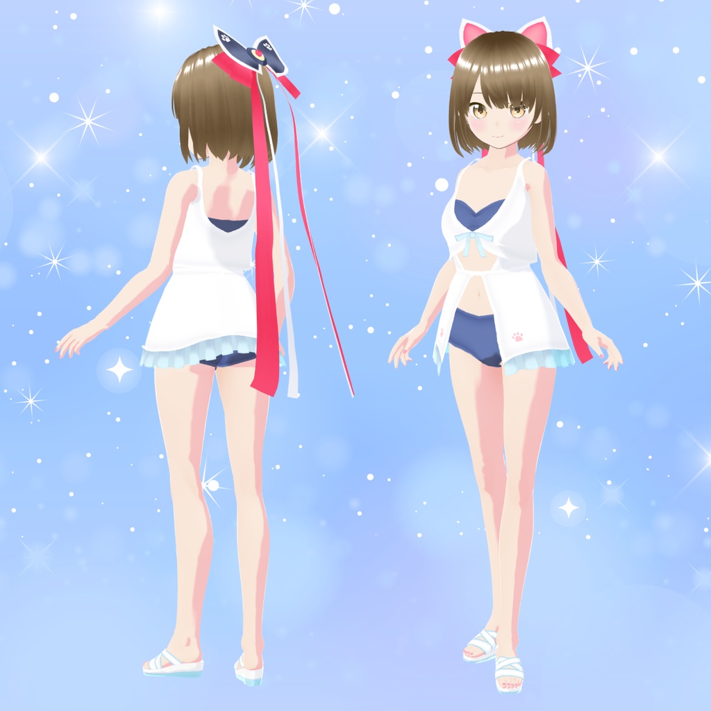 【VRoid衣装】水着セット