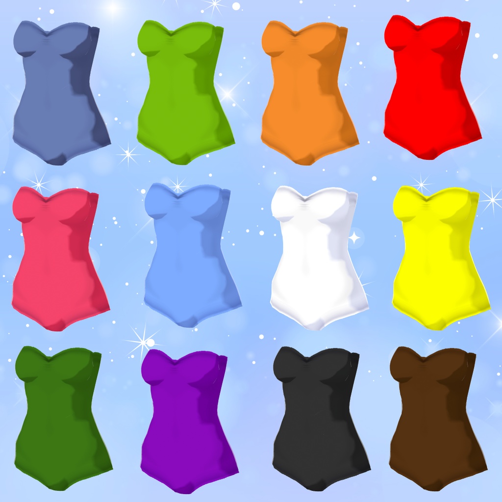 【VRoid衣装】水着セット2