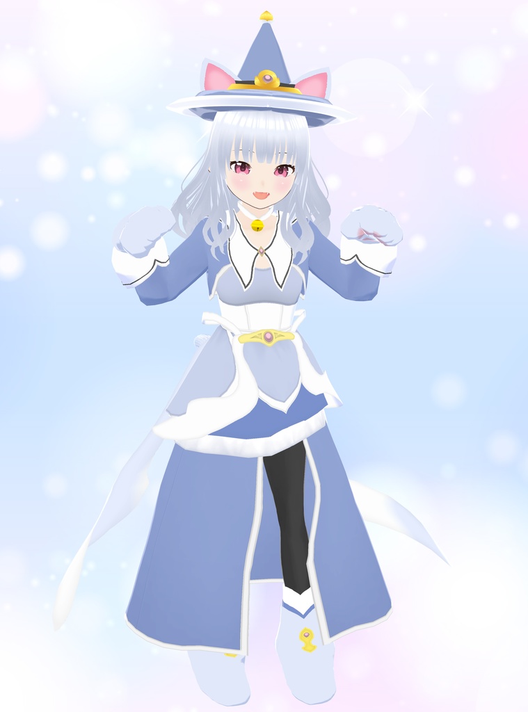 【VRoid衣装&アバター】ねこみみ魔法少女4