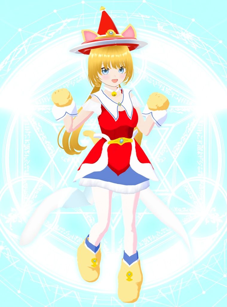 【VRoid衣装&アバター】ねこみみ魔法少女5