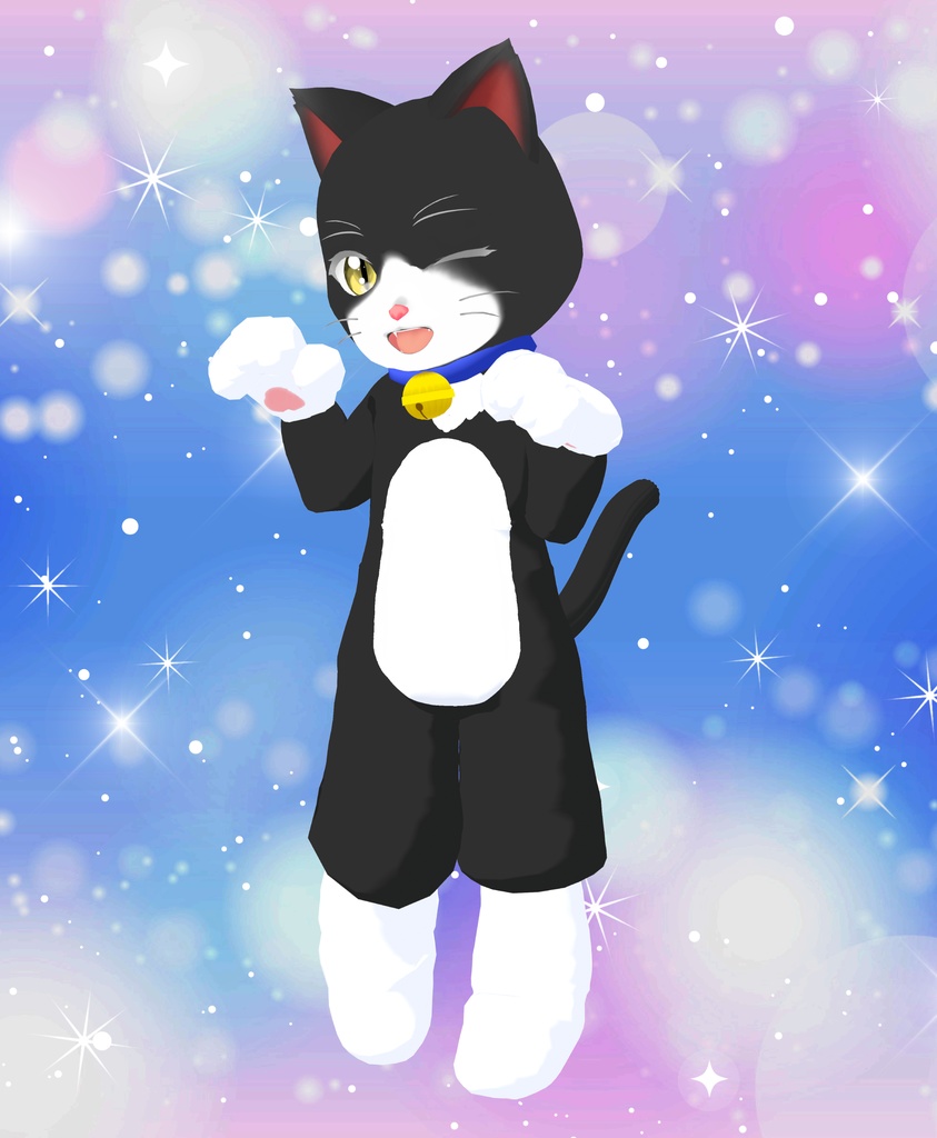 【VRoidアバター】ねこちゃん【VRM】