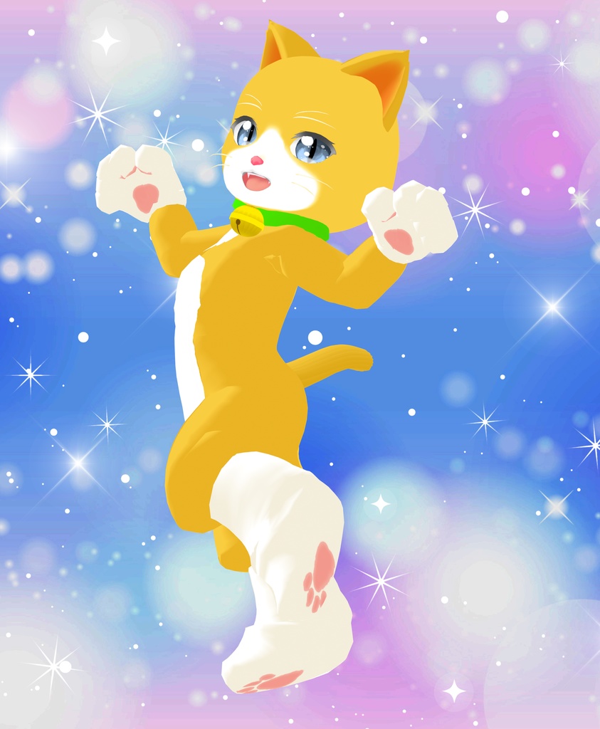 【VRoidアバター】ねこちゃん【VRM】