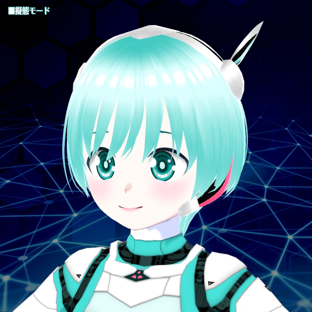 【VRoid衣装&アバター】VRoidロボ化セット