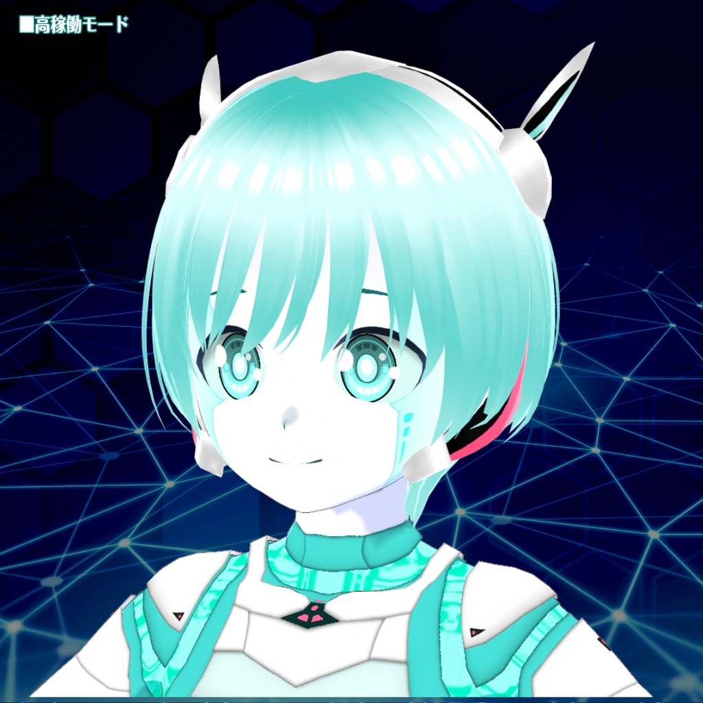 【VRoid衣装&アバター】VRoidロボ化セット