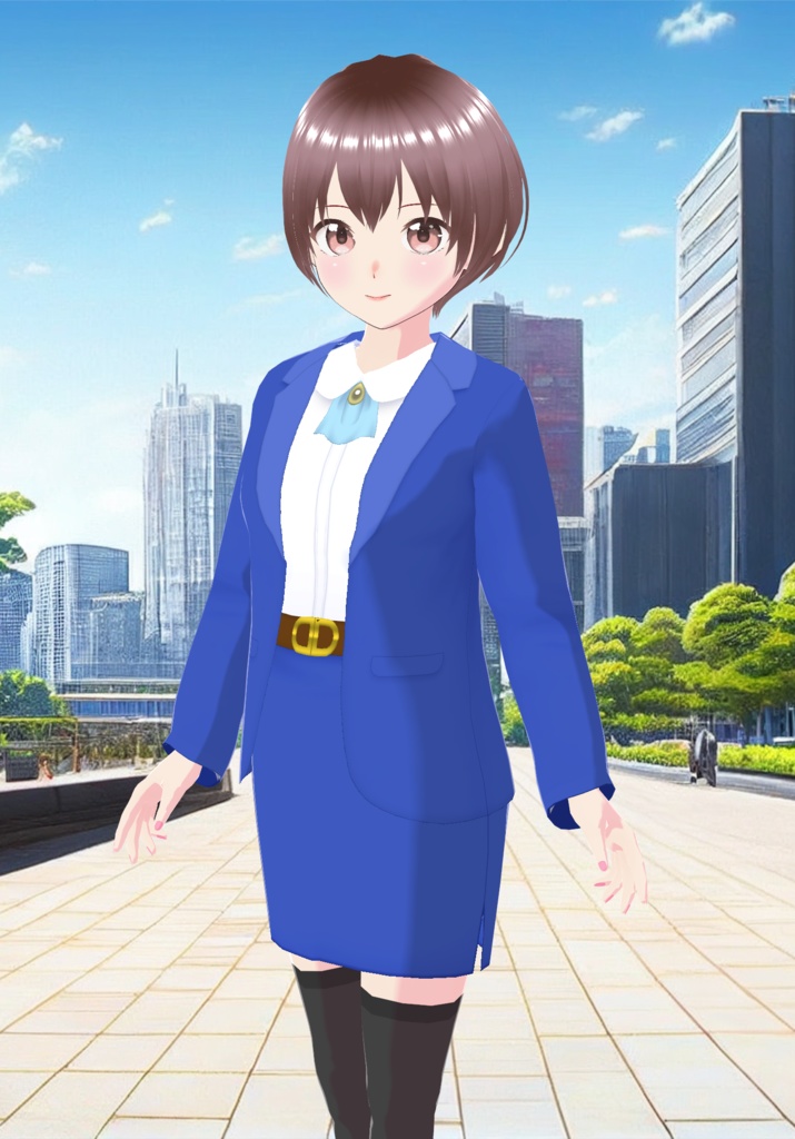 【VRoid衣装】スーツセット