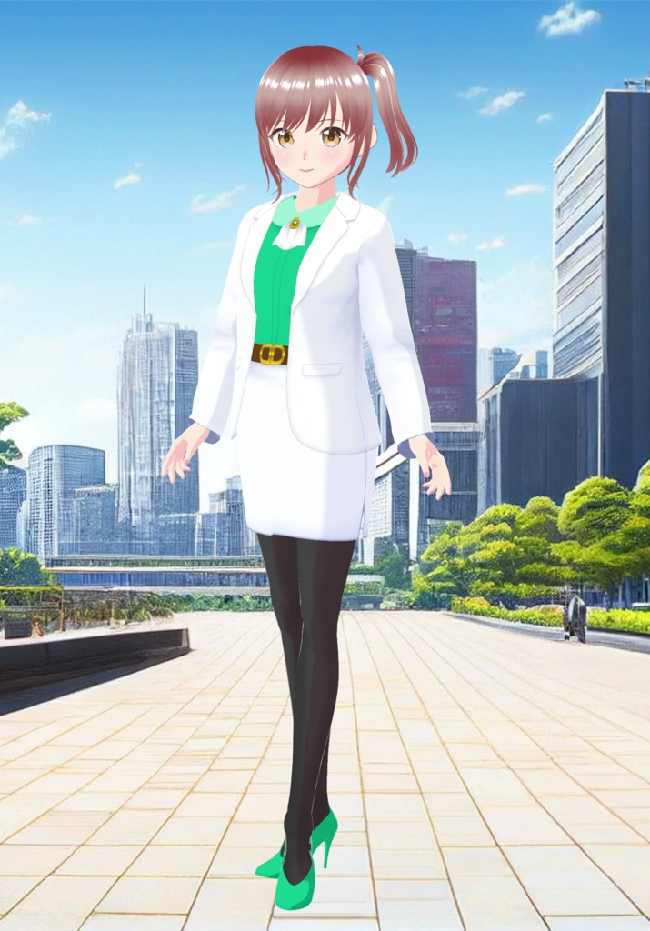 【VRoid衣装】スーツセット