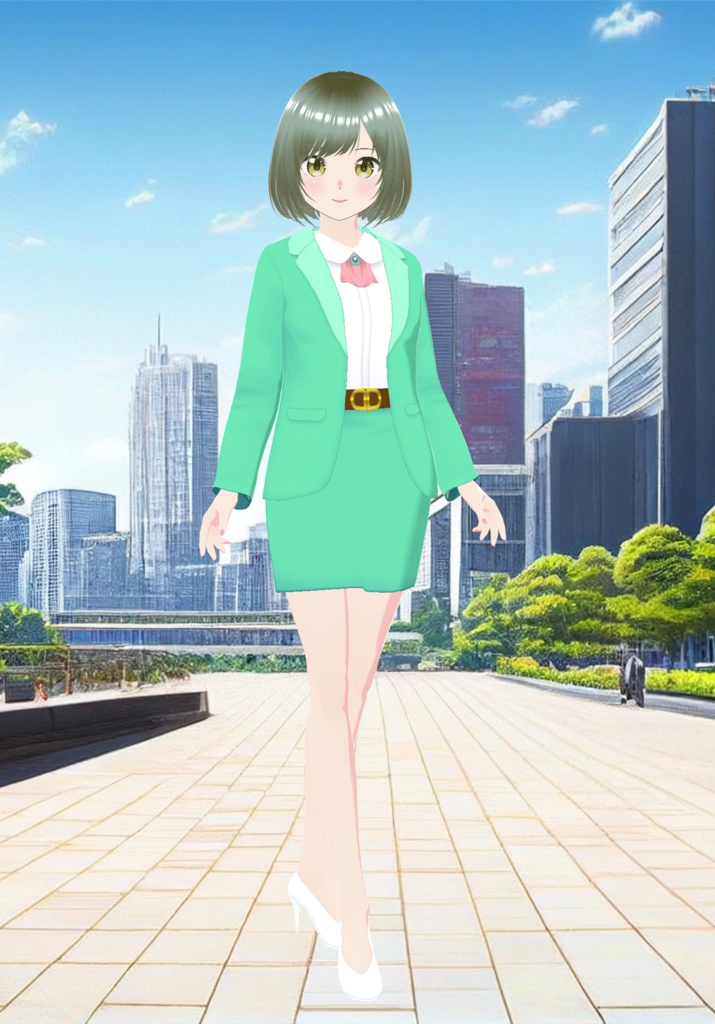 【VRoid衣装】スーツセット