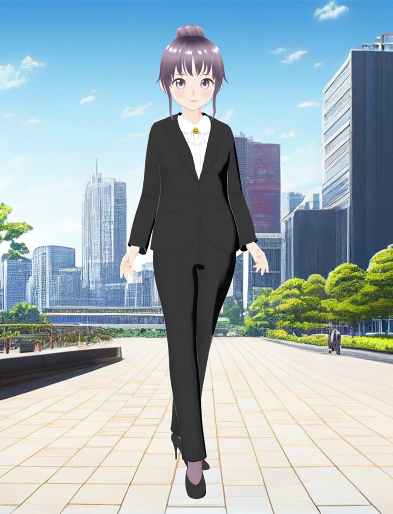 【VRoid衣装】スーツセット