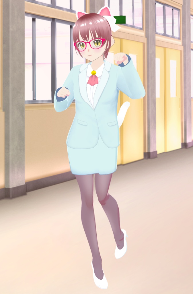 【VRoid衣装&アバター】ねこ先生