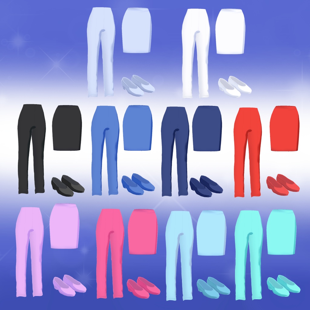 【VRoid衣装】猫耳ポリス制服セット