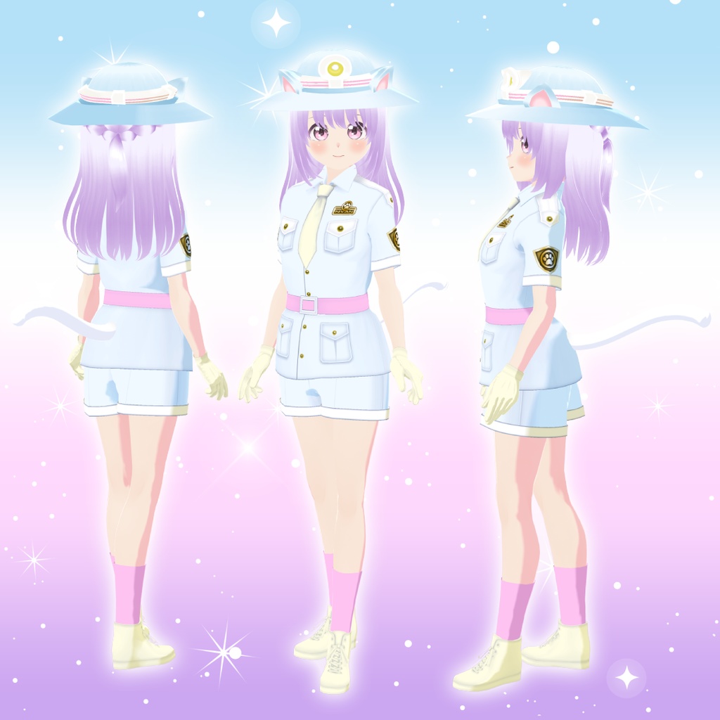 【VRoid衣装&アバター】ねこみみ探検隊2