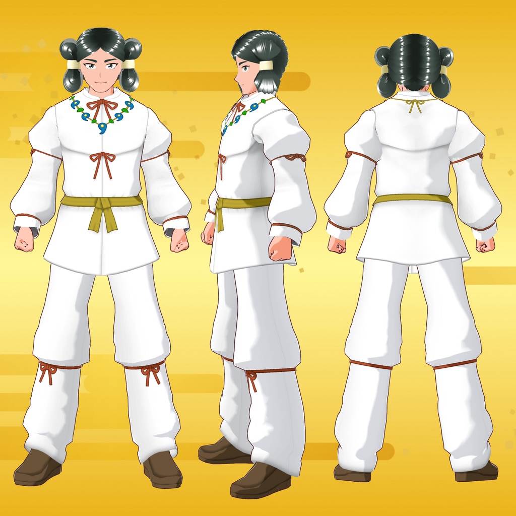 【VRoid用衣装&アバター】日本神話セット