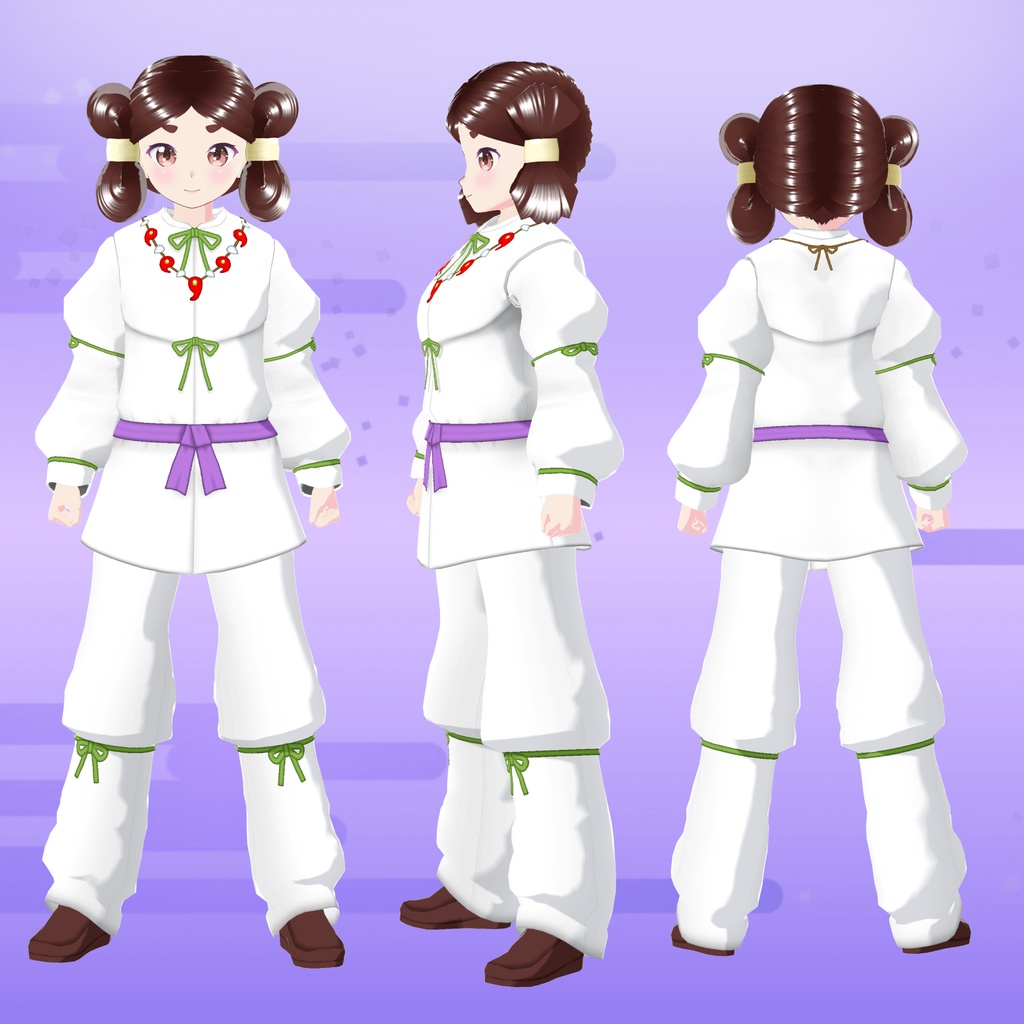 【VRoid用衣装&アバター】日本神話セット2