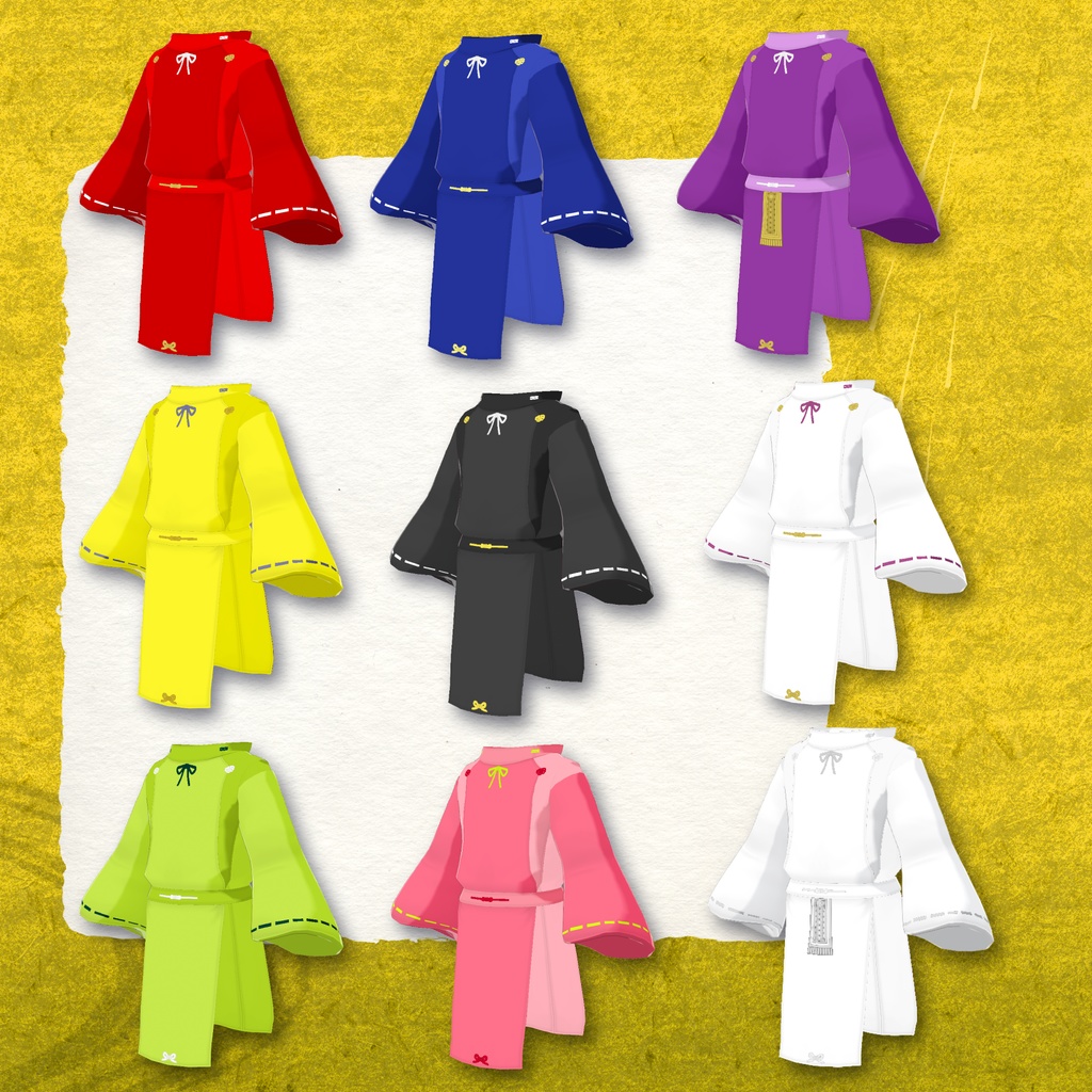 【VRoid用衣装】平安装束【狩衣】