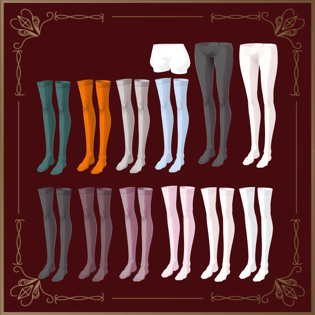 メイド服セット【VRoid衣装】