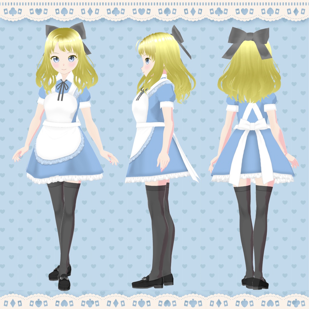アリス【VRoid衣装&アバター】