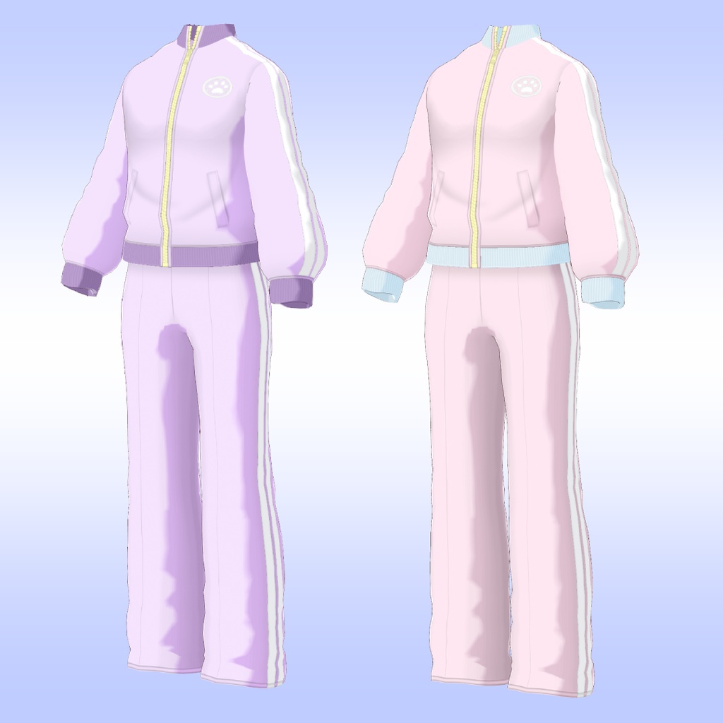 【VRoid衣装】ジャージセット【ねこ学園】