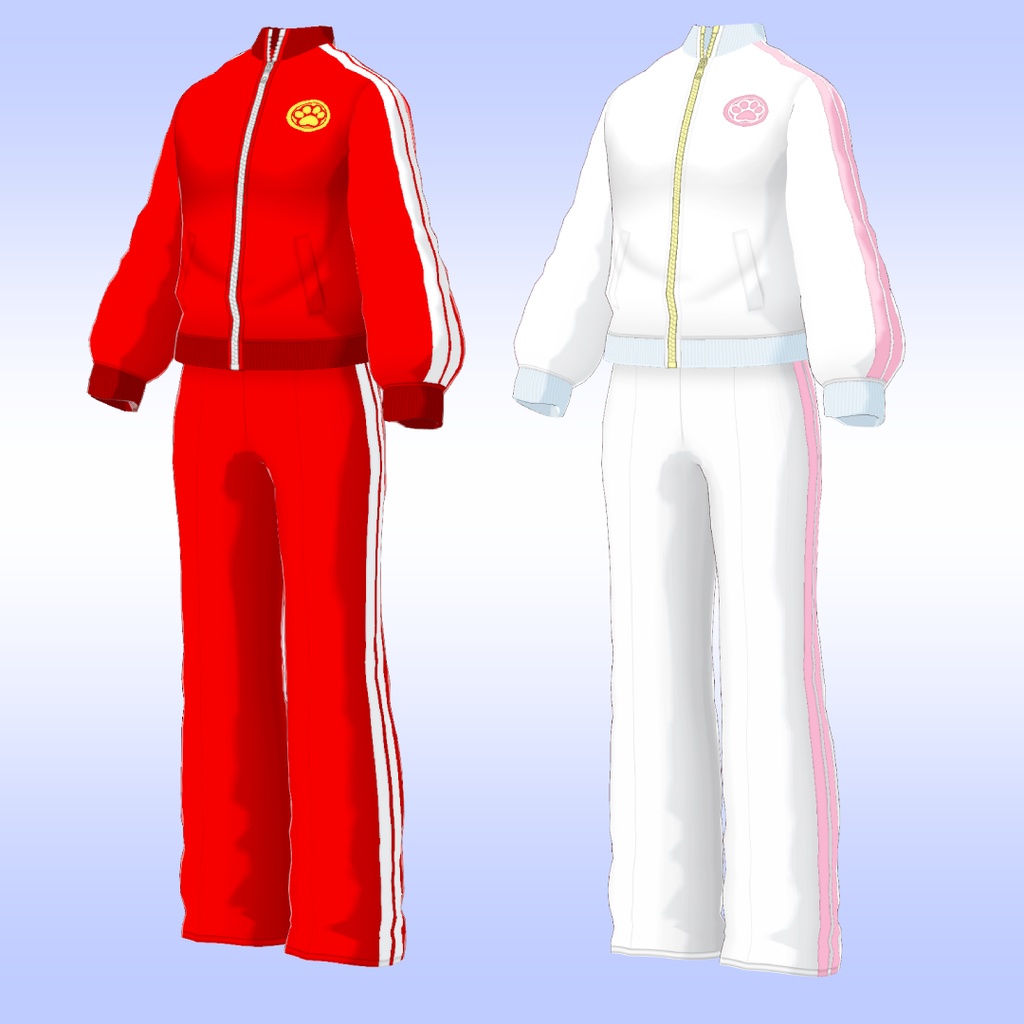 【VRoid衣装】ジャージセット【ねこ学園】