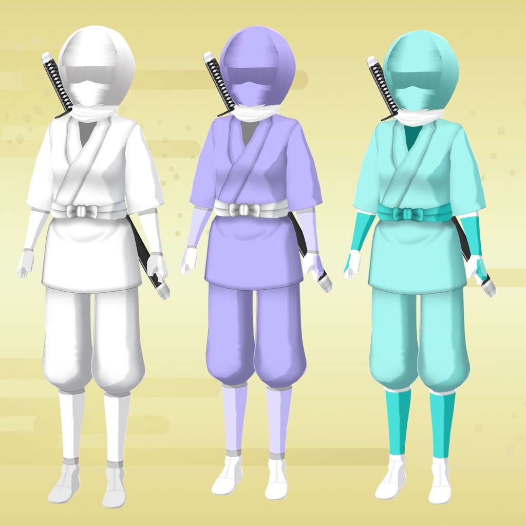 忍装束セット【VRoid衣装】