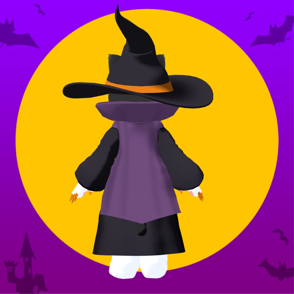 魔女ねこちゃん【VRoidアバター】