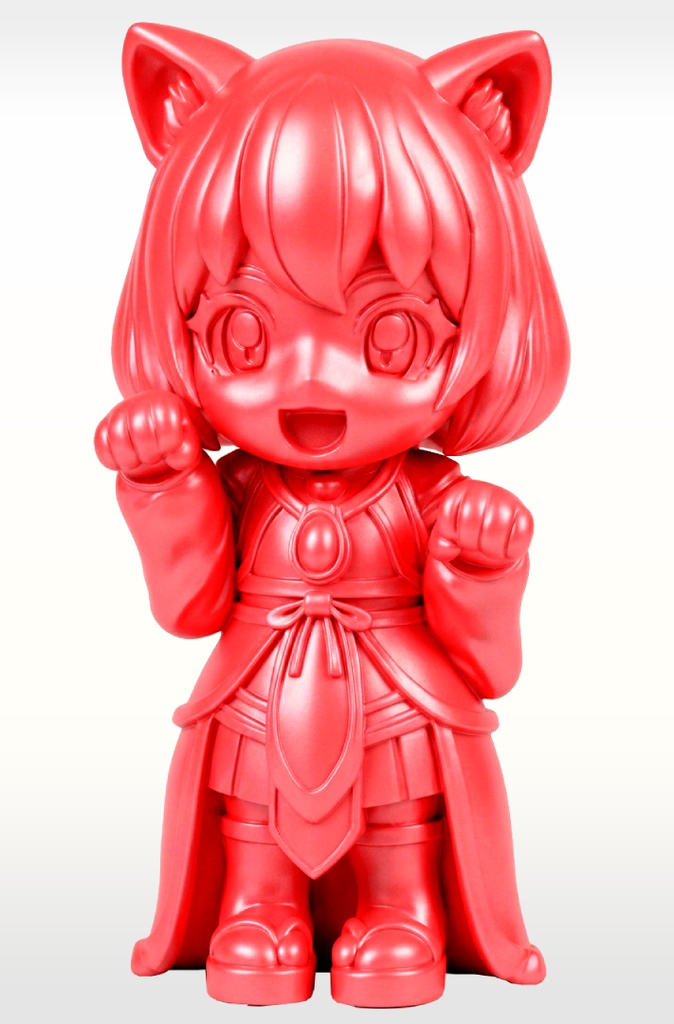 【招き猫】マネキヒメ【3Dプリント用データ】