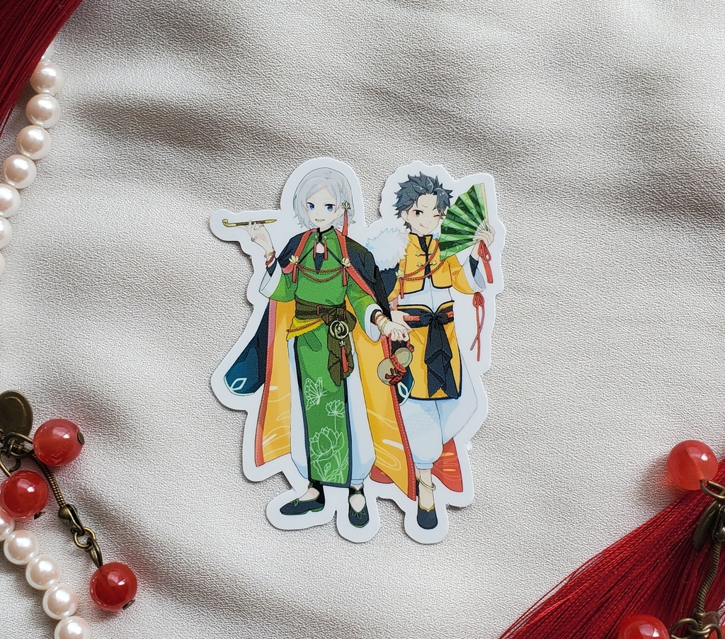 スバル&オットー/スマホステッカー