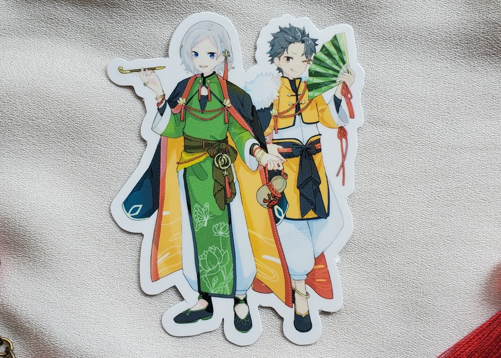 スバル&オットー/スマホステッカー