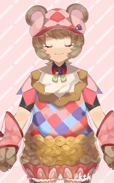 ☆値下げ☆【限定1点Live2Dモデル】ベリータルト×森×くまな子ども【VTS対応】