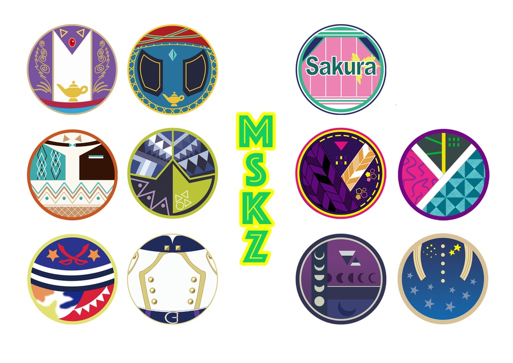 A3!舞台衣装モチーフ缶ケース