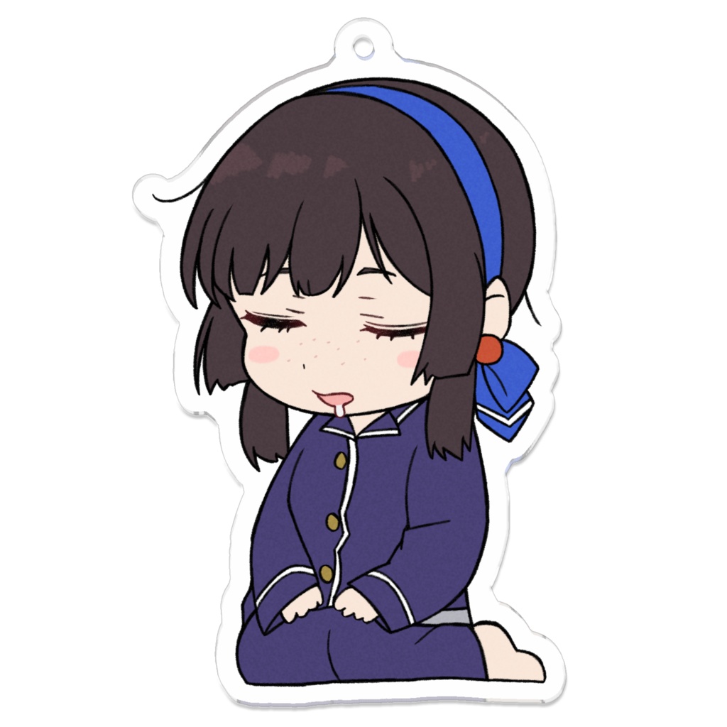 おねむりモガちゃん アクリルキーホルダー