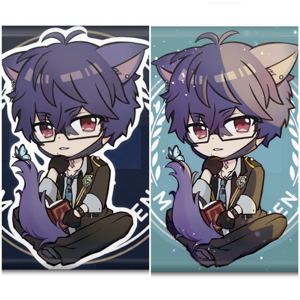 猫耳桐崎次郎／缶バッジ（全2種）