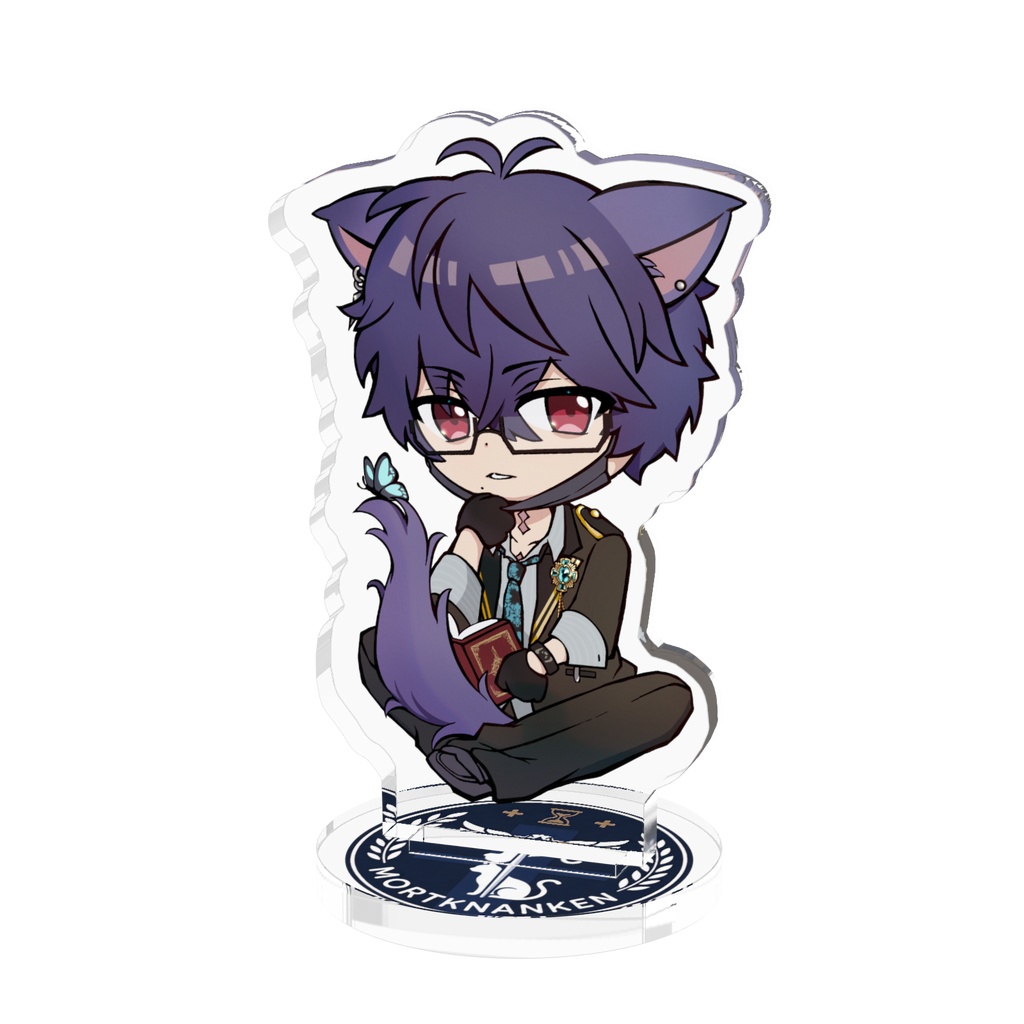 猫耳桐崎次郎/ミニアクリルスタンド(壁紙付き)