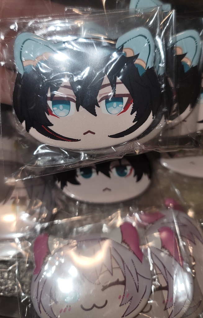 にゃんこ缶バッジ